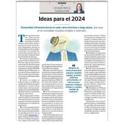 Ideas para el 2024 por Leonie Roca, presidenta de AFIN