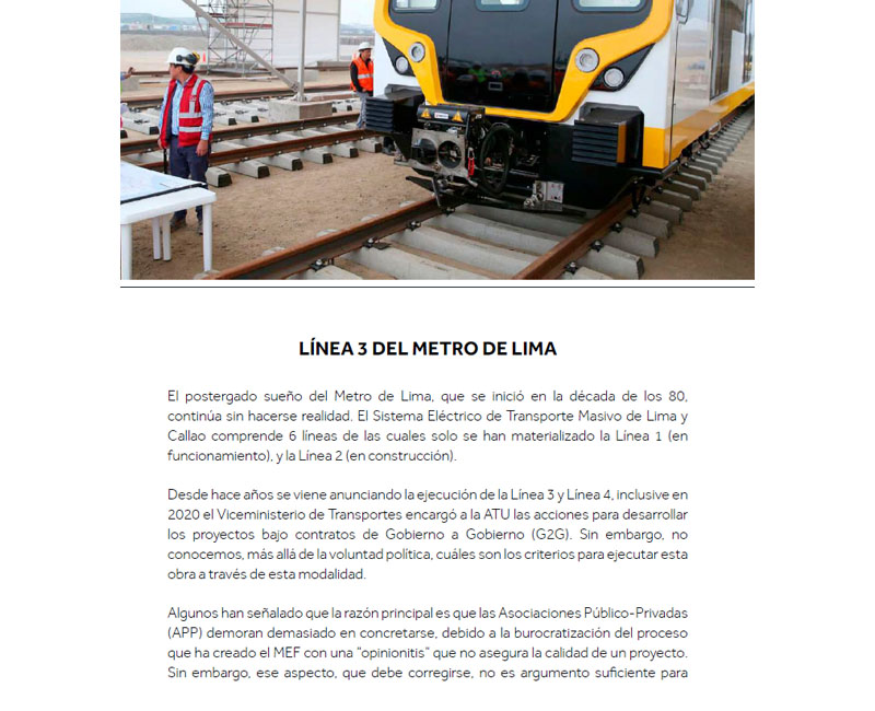 Línea 3 del Metro de Lima