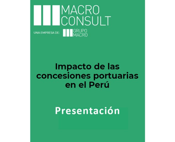 Presentación «Impacto de las concesiones portuarias en el Perú»