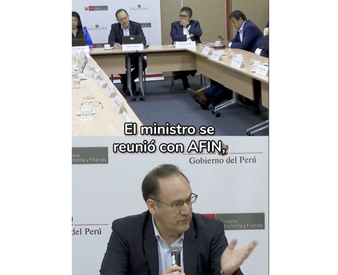 Reunión de representantes de las empresas asociadas a AFIN con el ministro José Salardi