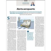 «Alerta aeropuerto», por Leonie Roca, presidenta de AFIN