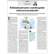 El Estado peruano: cuando gastar más no es la solución, por Leonie Roca, presidenta de AFIN