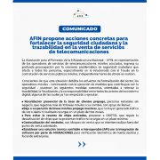 AFIN propone acciones concretas para fortalecer la seguridad ciudadana y la trazabilidad en la venta de servicios de telecomunicaciones