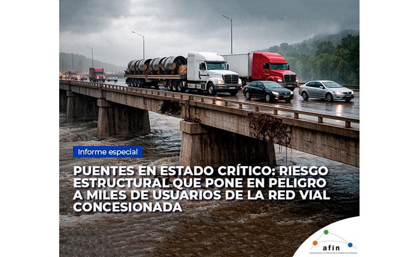 Puentes en estado crítico: riesgo estructural que pone en peligro a miles de usuarios de la red vial concesionada | Informe especial