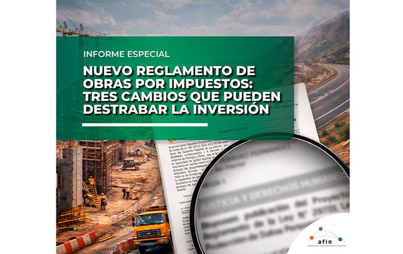 Nuevo reglamento de Obras por Impuestos: tres cambios que pueden destrabar la inversión | Informe especial