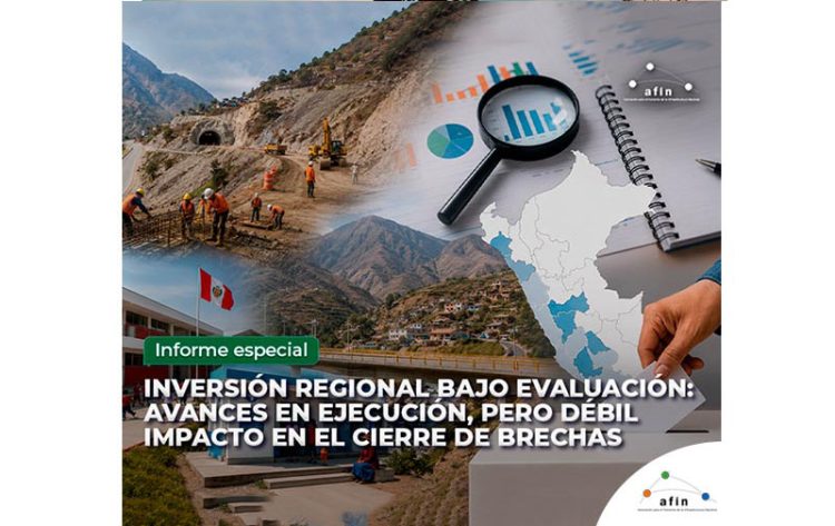 Inversión regional bajo evaluación: avances en ejecución, pero débil impacto en el cierre de brechas | Informe especial