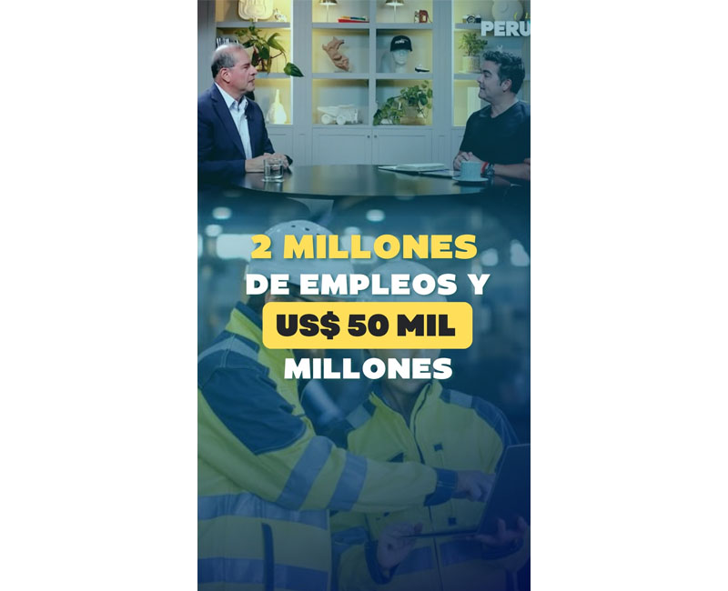 Entrevista a Juan Pacheco, gerente general AFIN: 2 millones de empleos y US$ 50 mil millones